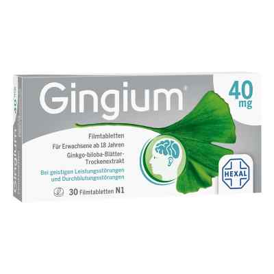 Gingium 40mg 30 stk von Hexal AG PZN 06189211