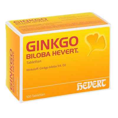 Ginkgo Biloba Hevert Tabletten 100 stk von Hevert-Arzneimittel GmbH & Co. K PZN 03816162