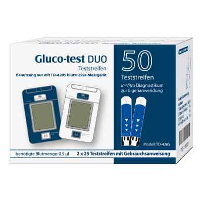 Gluco Test Duo Teststreifen 50 stk von Aristo Pharma GmbH PZN 11563930