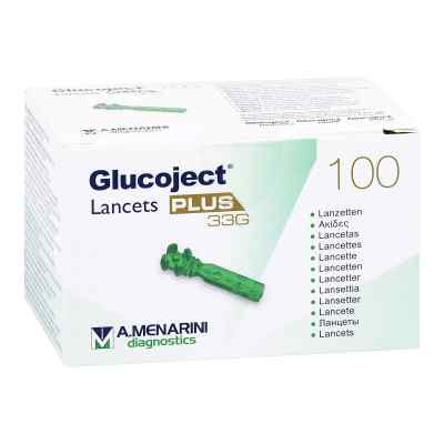 Glucoject Lancets Plus 33 G 100 stk von BERLIN-CHEMIE AG PZN 03992396