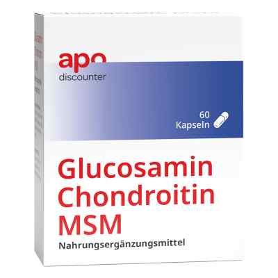 Glucosamin Chondroitin Msm Kapseln 60 stk von apo.com Group GmbH PZN 18488108