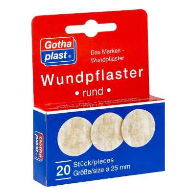 Gothaplast Wundpfl.soft Vlies 2,5 cm Durchmesser
