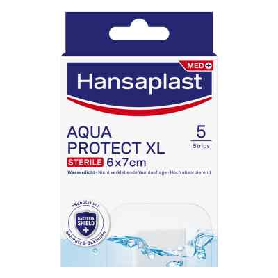 Hansaplast Wundverband Aqua Protect XL 6x7 cm