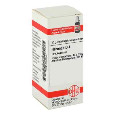 Haronga D4 Globuli 10 g von DHU-Arzneimittel GmbH & Co. KG PZN 07457085