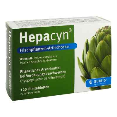 Hepacyn Frischpflanzen-Artischocke 120 stk von Quiris Healthcare GmbH & Co. KG PZN 09155661