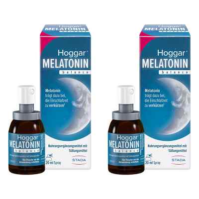 Hoggar Melatonin Balance Einschlafspray 2x20 ml von STADA Consumer Health Deutschland GmbH PZN 08102777