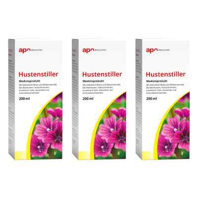 Hustenstiller Sirup von apodiscounter 3x200 ml von Viamedi Healthcare GmbH PZN 08102539