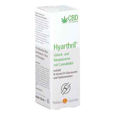Hyarthril Gelenk- und Muskelcreme mit Cannabidiol 50 ml von Madaus & Lauscher GmbH PZN 16574803