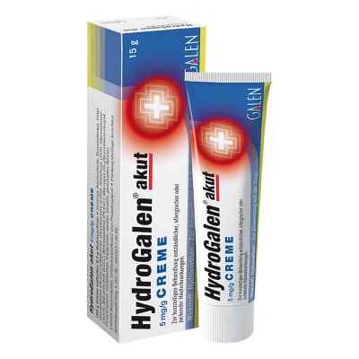 Hydrogalen akut 5 mg/g Creme 15 g von GALENpharma GmbH PZN 16663783