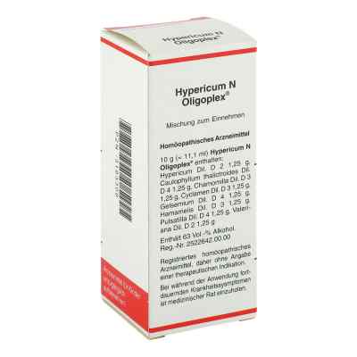 Hypericum N Oligoplex Liquidum 50 ml von Viatris Healthcare GmbH PZN 03183308