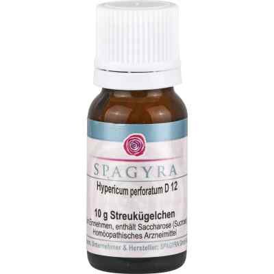 Hypericum Perforatum D12 Globuli 10 g von Spagyra GmbH & Co KG PZN 11187361