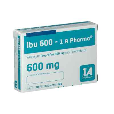 Ibu 600-1A Pharma 20 stk von 1 A Pharma GmbH PZN 08533807