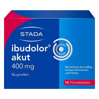 Ibudolor akut 400mg Ibuprofen Filmtabletten 10 stk von STADA Consumer Health Deutschlan PZN 09091240