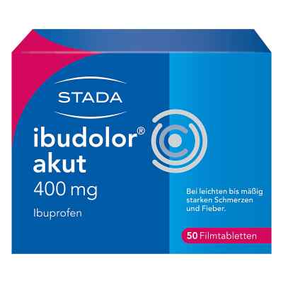 Ibudolor akut 400mg Ibuprofen Filmtabletten 50 stk von STADA GmbH PZN 09091263