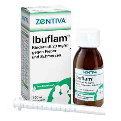 Ibuflam Kindersaft 2% gegen Fieber und Schmerzen 100 ml von Zentiva Pharma GmbH PZN 09731722