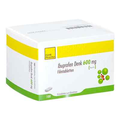 Ibuprofen Denk 600 Mg Filmtabletten 100 stk von Denk Pharma GmbH & Co.KG PZN 16703347