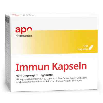 Immun Kapseln 180 stk von apo.com Group GmbH PZN 16498812