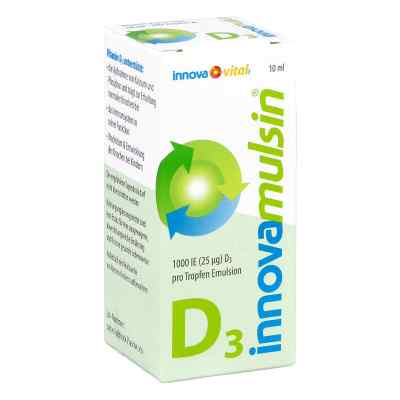 Innova Mulsin Vitamin D3 Emulsion 10 ml von InnovaVital GmbH PZN 03109766