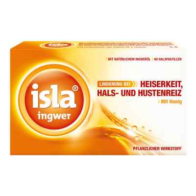 isla ingwer Halspastillen bei Halskratzen und Reizhusten 