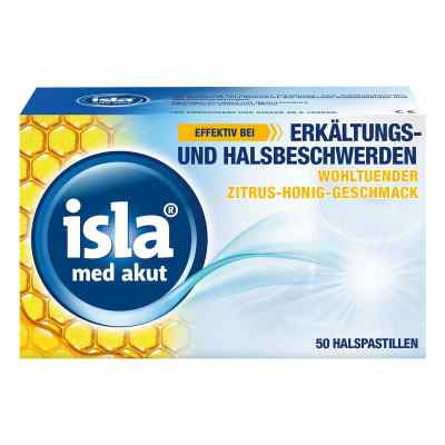 isla med akut Zitrus-Honig bei Halsschmerzen und Erkältung