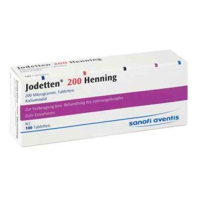 Jodetten 200 Henning 200 Mikrogramm