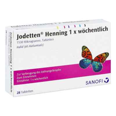 Jodetten Henning 1x wöchentlich 1530 Mikrogramm