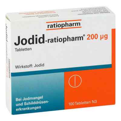 Jodid ratiopharm 200μg 100 stk von ratiopharm GmbH PZN 04620018