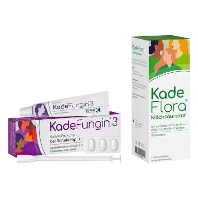 Kadefungin 3 + Kadeflora Milchsäurekur