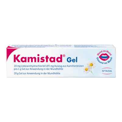 Kamistad Gel bei Zahnfleischentzündungen und Aphten 20 g von STADA Consumer Health Deutschlan PZN 03927039