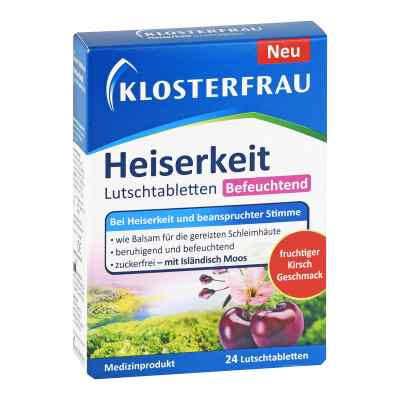 Klosterfrau Heiserkeit Lutschtabletten 24 stk von MCM KLOSTERFRAU Vertr. GmbH PZN 12650097