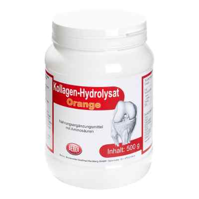 Kollagen Hydrolysat Orange Pulver 500 g von Berco-ARZNEIMITTEL PZN 11101773