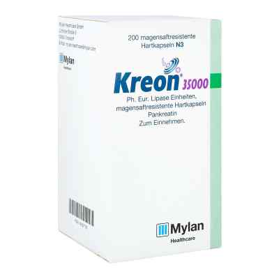 Kreon 35.000 Ph.eur.lipase Einheiten msr.Hartkaps. 200 stk von Viatris Healthcare GmbH PZN 14327733