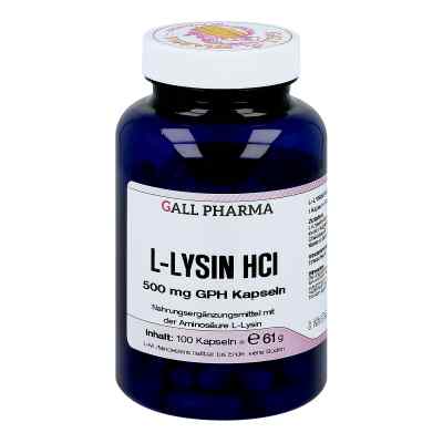 L-lysin 500 mg Kapseln 100 stk von Hecht-Pharma GmbH PZN 01290595