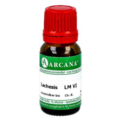 Lachesis Arcana Lm 6 Dilution 10 ml von ARCANA Dr. Sewerin GmbH & Co.KG PZN 02602588