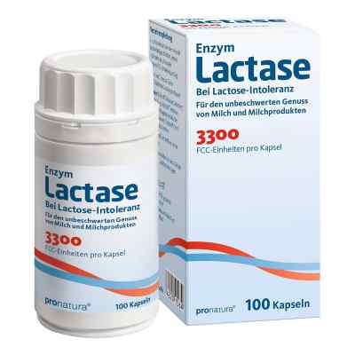 Lactase 3300 Fcc 200 mg Kapseln 100 stk von Pro Natura Gesellschaft für gesu PZN 07354161