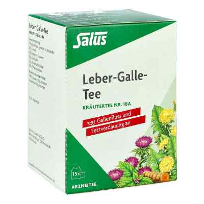 Leber Galle-tee Kräutertee Nummer 1 8a Salus Filterb.