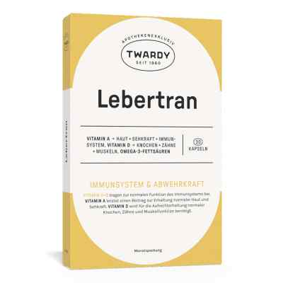 Lebertran Kapseln 30 stk von Astrid Twardy GmbH PZN 11011343