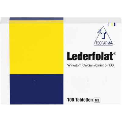 Lederfolat Tabletten 100 stk von Teofarma s.r.l. PZN 04900628