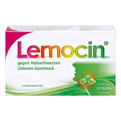 Lemocin gegen Halsschmerzen Limettengeschmack ab 5 Jahren 20 stk von STADA Consumer Health Deutschlan PZN 12397155