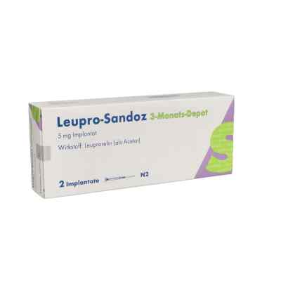 Leupro Sandoz 3-monat Depot Implantat i.e.F.-Spr. 2 stk von Hexal AG PZN 00062805