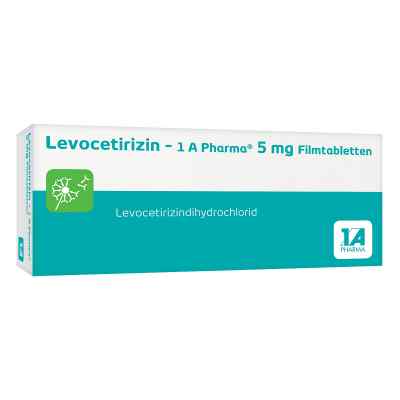 Levocetirizin-1a Pharma 5 mg Filmtabletten 50 stk von 1 A Pharma GmbH PZN 14243976