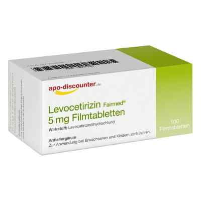 Levocetirizin 5 mg Allergietabletten von apo-discounter 100 stk von Apotheke im Paunsdorf Center PZN 16565796