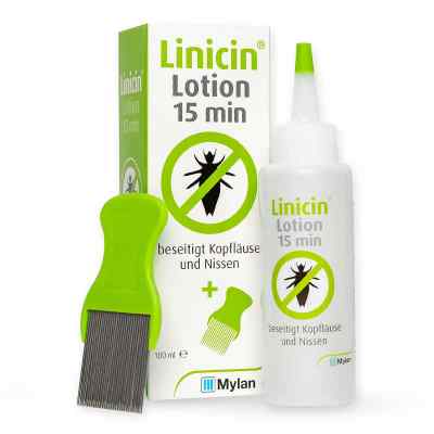 Linicin Lotion mit Läusekamm 100 ml von Viatris Healthcare GmbH PZN 06939385