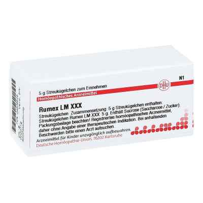 Lm Rumex Xxx Globuli 5 g von DHU-Arzneimittel GmbH & Co. KG PZN 04508528