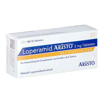 Loperamid Aristo 2mg 50 stk von Aristo Pharma GmbH PZN 07756511
