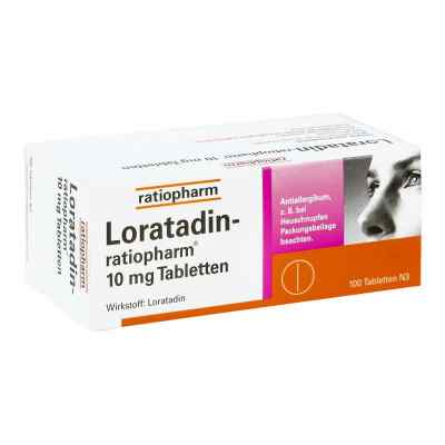 Loratadin-ratiopharm 10mg 100  von ratiopharm GmbH PZN 00142912
