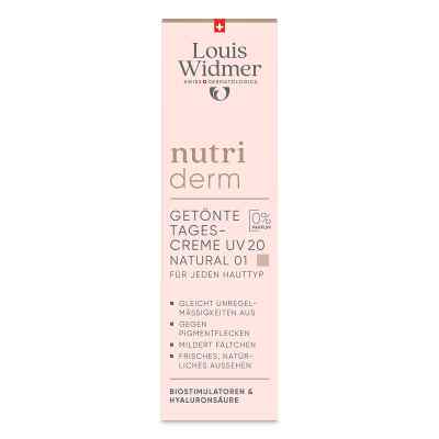 Louis Widmer nutriderm Getönte Tagescreme UV 20 -Natural 01 o.p