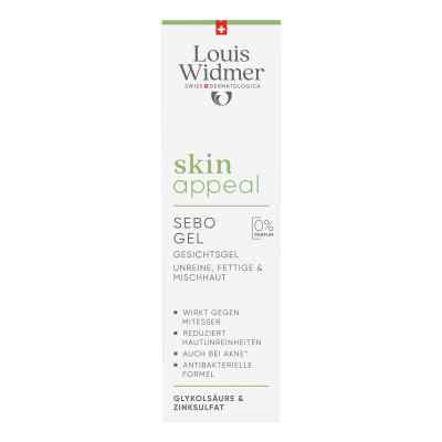 Louis Widmer skinappeal Sebo Gel unparfümiert