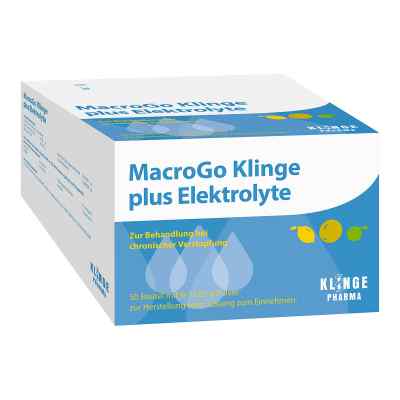 Macrogo Klinge plus Elektrolyte Plv.z.h.e.l.z.e. 100 stk von Klinge Pharma GmbH PZN 16382765