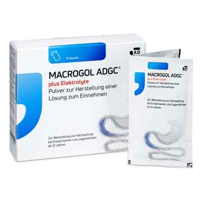 Macrogol Adgc Plus Elektrolyte 10 stk von Zentiva Pharma GmbH PZN 18084411